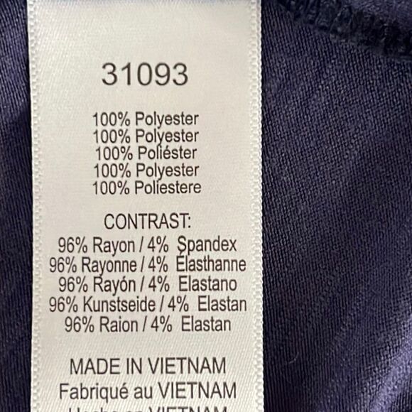 ACOS&A 3/4 length Blue Blouse Top - Picture 8 of 10